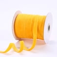 thumbnail image 1 of Vaidha 1cm Velvet Ribbon Flocking Ribbon Velvet Jewelry DIY Ribbon Bow Accessories Ribbon 50 Yards, 1 of 2