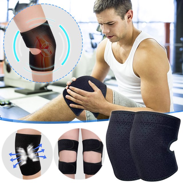 EGNMCR Sports Knee Pads Elderly Knee Warm Knee Pads Mountaineering Leg Pads Riding Running Dance Knee Pads Shock Absorption Collision Dancing Knee Pads knee pads
