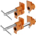 thumbnail image 1 of 2Pcs 1/2 Inch Pipe Clamps Sturdy Metal Tube Clamp Set Durable Woodworking Assembly Clamp Adjustable Wood Clamp Fixture, 1 of 7