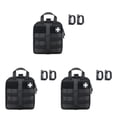 thumbnail image 1 of maskred Cloth Durable Construction First Aid Kits Bag Foldable First Aid Bag black 3Set, 1 of 6