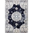 thumbnail image 1 of Florence Navy Ivory Traditional Area Rug 7'10" x 10'6", 1 of 5