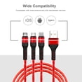 thumbnail image 3 of Yeacher 3-IN-1 USB Charging Cable Multi Line Type C Micro USB Connector Replacement for Charging Cable, 3 of 7