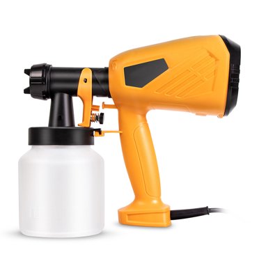 Generic Electric Paint Sprayer with 2.5mm Copper Nozzles 650W 800ml Container for Home Interior and Exterior