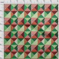 thumbnail image 4 of oneOone Cotton Cambric Red Fabric Quilt Patchwork Sewing Craft Projects Fabric Prints By Yard 56 Inch Wide, 4 of 5