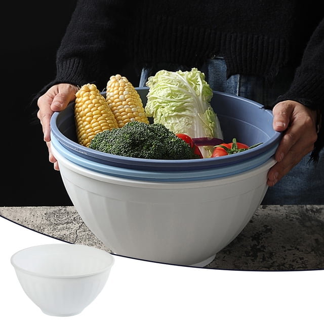 Tableware2 Product Title for Mixing Bowl - Large Capacity Lightweight Flexible Kitchen Bowl for Serving and Prep
