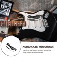 thumbnail image 3 of MasteelfCA 3pcs Connection Guitar Cables Universal Audio Cables Durable 6.35mm Speaker Cables, 3 of 8
