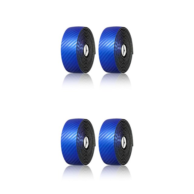 pitrice 2PCS/Box Road Racing Bike Wraps Anti-slip Super Elastic Bicycle Handlebar Belt Portable Comfortable Cycling Tapes Blue 2Set