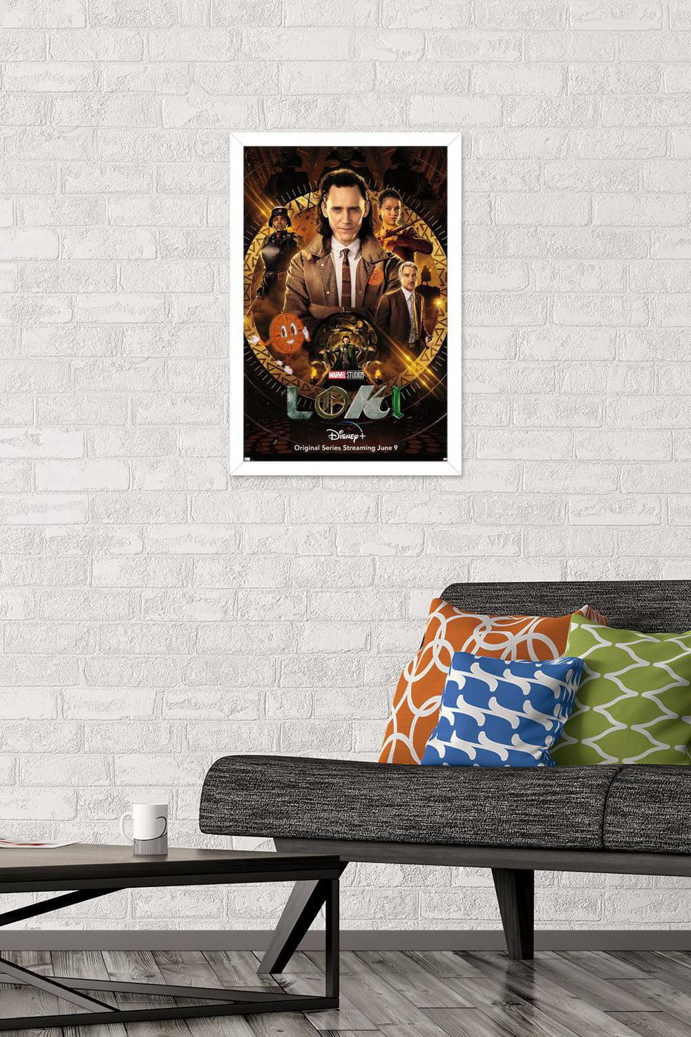 Marvel Loki - One Sheet Wall Poster, 14.725" x 22.375" Framed