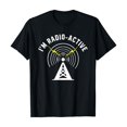 thumbnail image 4 of T-shirts pour Femmes I'm Radio-Active 2026 Été Décontracté Manches Courtes Col Rond Ham Operator Radio Amateur T-Shirts Graphiques, 4 of 4