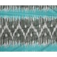 thumbnail image 4 of oneOone Tissu Polyester Lycra Chevron Imprimé Ikat Tissu de Couture BTY 56 Pouces de Large, 4 of 4