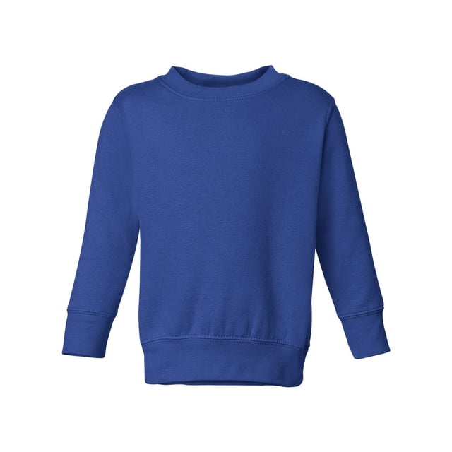 Rabbit Skins Toddler Boy Girl Fleece Long Sleeve Pullover Sweatshirt, 56