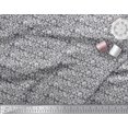 thumbnail image 3 of Soimoi Poly Georgette Fabric Leaves & Floral Block Fabric Prints by Yard 42 Inch Wide, 3 of 3