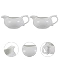 thumbnail image 2 of 2Pcs Sauce Container Sauce Boat Coffee Ceramic Sauce Cup Ceramic Gravy Boat Gravy Container, 2 of 8