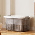thumbnail image 5 of XZNGL Plastic Storage Bins,Storage Latches Box Plastic Storage Bin Stackable Storage Organizer Box with Lid Storage Bin Clothes Box Sundries Latches Bin for Garage Office Plastic Storage, 5 of 5