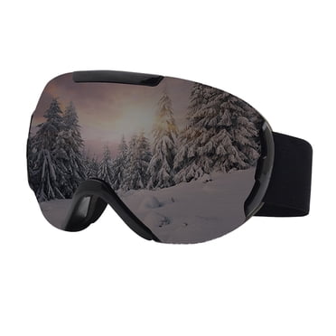Lunettes de ski Antibuée Doubles, Lunettes Anti-Vent et Anti-Neige