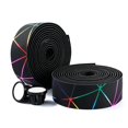 thumbnail image 4 of Vélo Guidon Bande Vélo Poignée Wrap 2Pcs Vélo Guidon Ruban Lignes Colorées Poignée Barre Ruban Anti Glissement Vélo Poignée Wraps Route Vélo Guidon Ruban, 4 of 8
