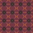 thumbnail image 1 of Ahgly Company Tapis d'Intérieur Lavable à la Machine, Carré, Transitionnel, Rouge Bourgogne, Tapis de Zone, 4 Pieds Carré, 1 of 7