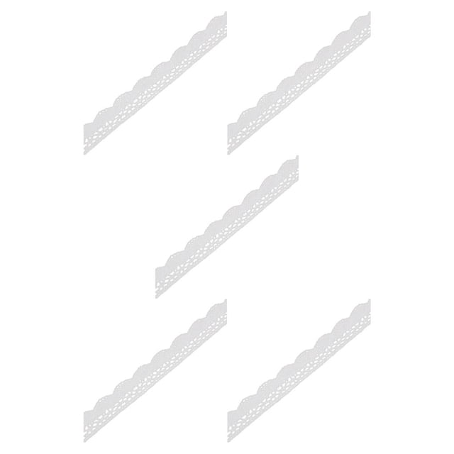 Baohd 1 Roll Lace Craft Ribbon Charming Stylish DIY Craft Creative Sewing Accessory Clothes Supplies Good-looking Lace Trim Type8 5Set