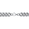 thumbnail image 3 of Collier Chaîne Cubaine pour Homme de 20 Pouces en Acier Inoxydable - 8 mm, 3 of 4