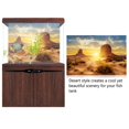 thumbnail image 1 of Rdeghly Sun and Desert Style Aquarium Fish Tank Background Poster PVC Adhesive Decor Paper, Fish Tank Decor Paper,Fish Tank Poster, 1 of 8