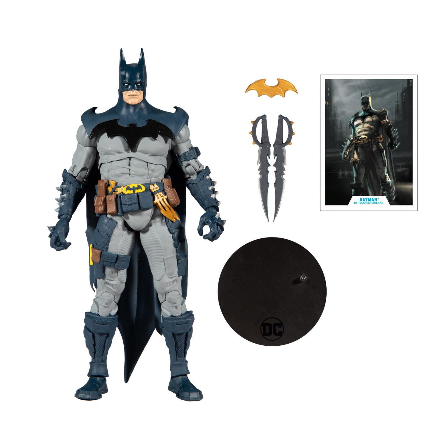 MCFarlane - DC Multiverse - Batman Conçu par Todd McFarlane Figure de 7"