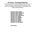 thumbnail image 4 of Zoomtoner Compatible Brother HL-L2305W Lot de 4-Brother TN660 Cartouche de Toner laser Noire Rendement Élevé, 4 of 5