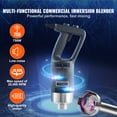 thumbnail image 2 of KFFKFF Professional Stick Blender, 750W 20-Inch Durable Handheld Mixer, Adjustable Speed with Stainless Steel Blade, Versatile Hand Mixer for Soups, Smoothies, Purees, and Baby Food, 2 of 9