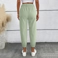 thumbnail image 3 of WILLBEST Womens Jeans Women's Solid Color Zipper Slacks with Angled Pockets Women Performance, 3 of 5