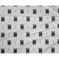 thumbnail image 4 of oneOone Polyester Lycra Fabric Brush Stroke Ikat Decor Fabric Printed BTY 56 Inch Wide, 4 of 4