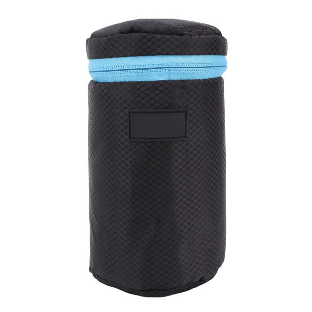 Camera Lens Bag, Portable Camera Lens Case Camera Lens Pouch with Metal Buckle for DSLR Camera