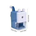 thumbnail image 3 of Roiihwy Taille-Crayon Manuel à Auto-Alimentation, Taille-Crayon à Main avec Aiguisage Rapide et Force de Crayon Réglable, 3 of 6
