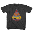 thumbnail image 1 of Def Leppard On Tour 83 Black Heather Youth T-Shirt Tee, 1 of 2