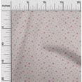 thumbnail image 1 of oneOone Polyester Lycra Fabric Blue & Peach Flower Floral Decor Fabric Printed BTY 56 Inch Wide, 1 of 4
