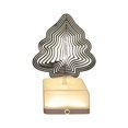 thumbnail image 1 of Christmas Table Lamp for Bedroom – Rotating Ambient Night Light with 16-Color Dimming, USB Charging, Remote and App Control, Acrylic and Metal Design, 1 of 1