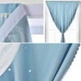 thumbnail image 2 of 1x2m Self Adhesive Portable Blackout Curtains Easy to Install Bedroom Window, 2 of 10