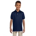 thumbnail image 1 of Jerzees Youth 5.6 oz. SpotShield Jersey Polo - 437Y, 1 of 1