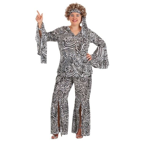 Déguisement de Dame Foxy Disco Grande Taille