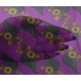 thumbnail image 4 of oneOone Viscose Chiffon Fabric Leaves Block Print Fabric BTY 42 Inch Wide, 4 of 4