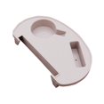 thumbnail image 4 of Foldable Reclining Chair Tray Durable for Garden Chair Outdoor Folding Reclining khaki, 4 of 7