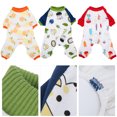 thumbnail image 3 of Dog Clothes, Cartoon Puppy Pajamas  for Small Medium Dogs S,M,L,XL, 3 of 7