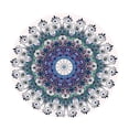 thumbnail image 1 of Polyester Round Tablecloth, Table Cloth, Catering, Events, Elastic Band, Various Style I 1.5m, 1 of 8