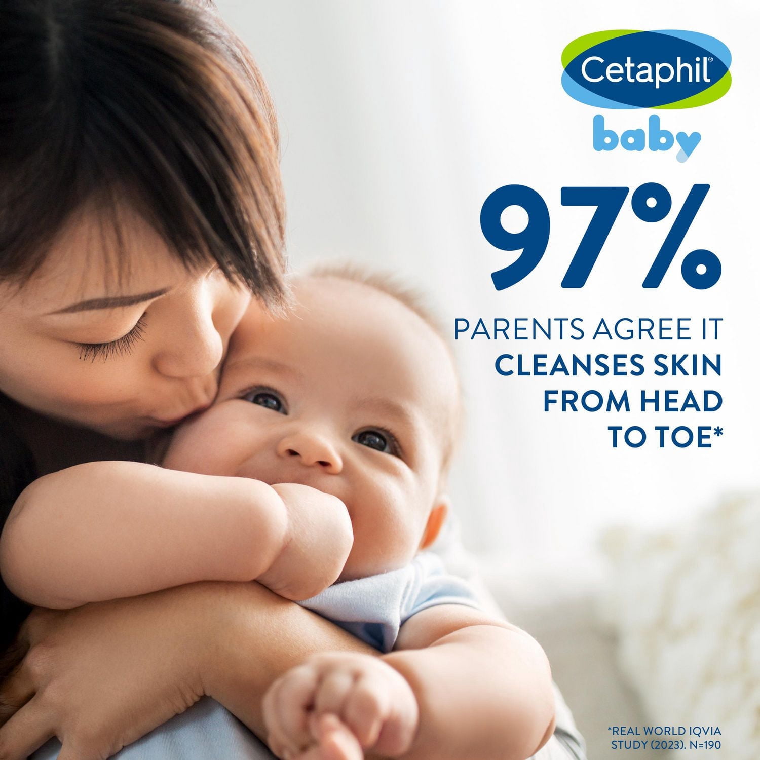 Cetaphil Gel Nettoyant et Shampooing pour Bébé