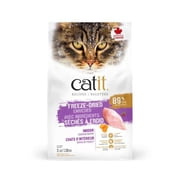 Catit Recipes Freeze-Dried Enriched Indoor Cat, Chicken Recipe Dry Cat Food, 1.36kg (3lb)