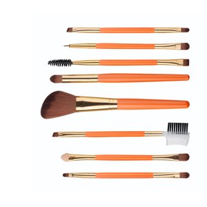 Makeup Brosses Fondation Cosmetic Concealer 8Pcs Brosses sourcils vers le haut faire brosse à l'œil, brosse pour les femmes