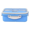 thumbnail image 1 of Bento Boxes Aqestyerly Double-Layer Bento Box Japanese-Style Microwave Lunch Box Office Worker Reducing Meal Divided Lunch Box, 1 of 2