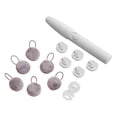 thumbnail image 1 of Duvet and Comforter Secure Fastening Clips Set for Quilts Blankets and Bed Sheets with Soft Threading Snaps, 1 of 4