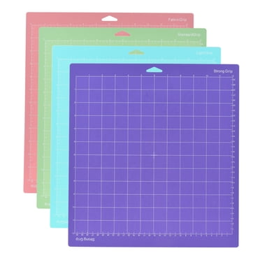 Tapis de Découpe de Remplacement 12 x 12 Pouces, Autocollant, Tapis de Découpe à Grille Antidérapant pour Traceurs Silhouette, Cameo, Cricut et Explore
