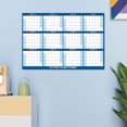 thumbnail image 3 of Eky Calendrier Mural 2025, Effaçable Grand Effaçable à Sec et Humide Laminé Planificateur Mural Annuel sur 12 Mois, Réversible et Réutilisable, Horizontal/vertical, 32x48 Pouces, Mural, avec Marqueur, 3 of 4