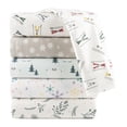 thumbnail image 2 of Ensemble de draps en flanelle des Fêtes, 2 of 5