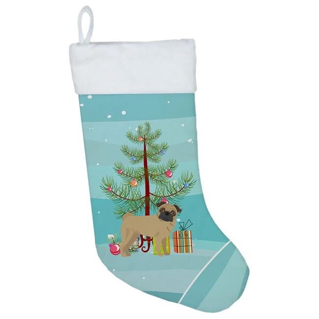 Carolines Treasures CK3481CS Pug Bas de Noël Arbre de Noël